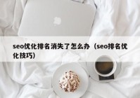 seo優(yōu)化排名消失了怎么辦（seo排名優(yōu)化技巧）